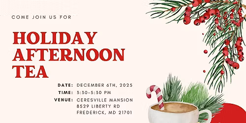 Holiday Afternoon Tea