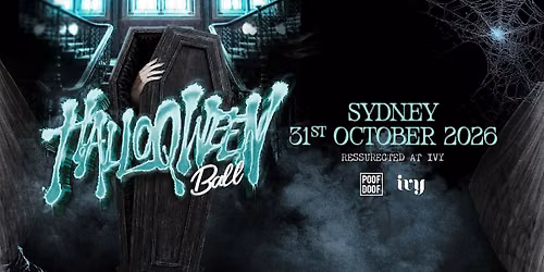 POOF DOOF Halloqween Ball - SYDNEY