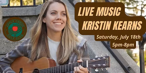 \ud83c\udfb6 Live Music: Kristin Kearns \ud83c\udfb6