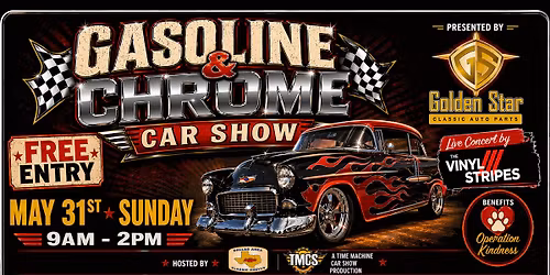 Gasoline & Chrome Car Show