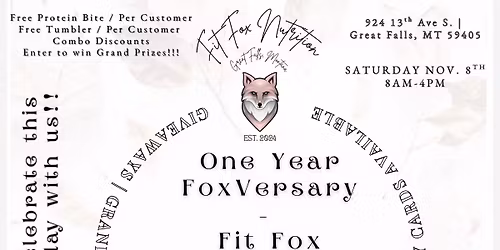 One Year FoxVersary
