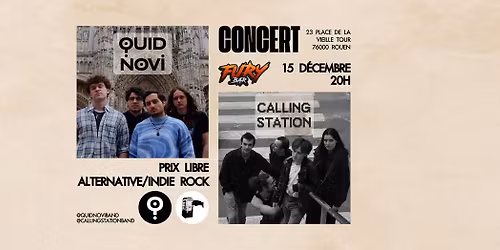 QUID NOVI \/ CALLING STATION \/\/ Fury Bar