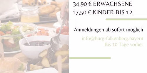 Sommerbrunch auf der Burg