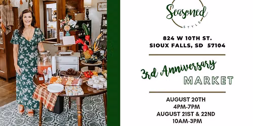 3rd Anniversary Market 