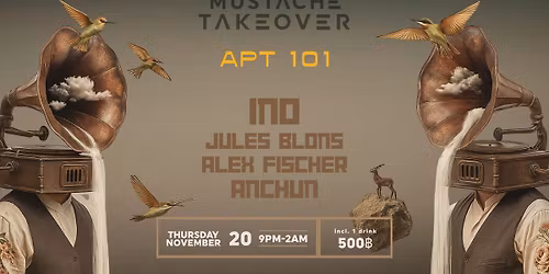 Mustache meets APT 101 | Launch Party Night