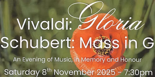 An Evening of Music, in Memory and Honour