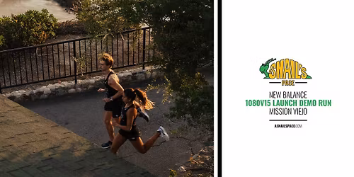 New Balance 1080v15 Launch Demo Run Mission Viejo