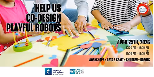 Co-Design Playful Robots: A Creative Workshop for Children 8-11 (FREE)