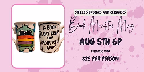 Book Monster Mug