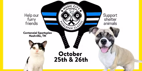 5th Annual Music City PicklePaw Classic - Pickleball Tournament