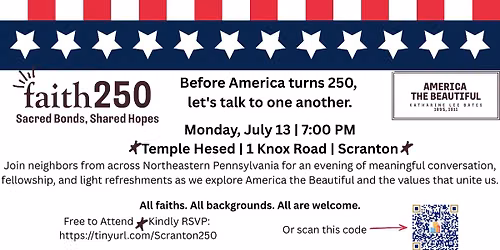 Faith250 -- America the Beautiful