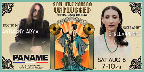 San Francisco Unplugged in North Beach: Stella Prince + Anthony Arya