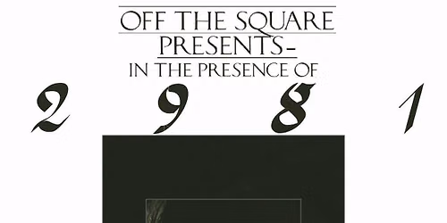 Jubilation - 2981, Isms, Kenny (Live at Off The Square)