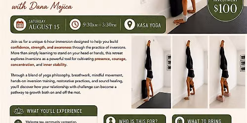 Inversions Retreat: Beyond the Upside Down