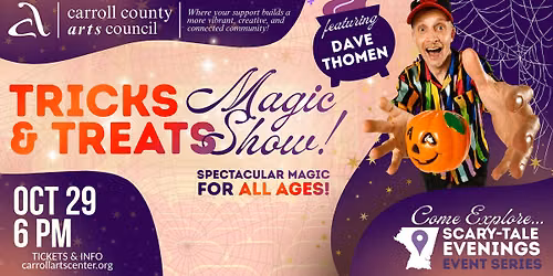 Tricks & Treats with D\u2019s Magic - Scary-Tale Evenings Week