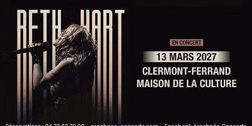 Beth Hart \u00e0 la Maison de la Culture de Clermont-Ferrand