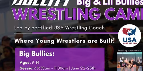 Bullitt Bullies Wrestling Camp