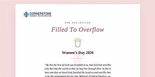 Filled to Overflow