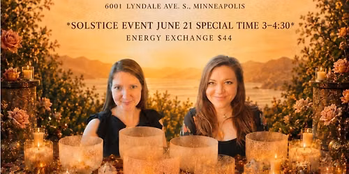 **Summer Solstice ** Sacred Rose Healing Ceremony and Sound Bath 3:00-4:30