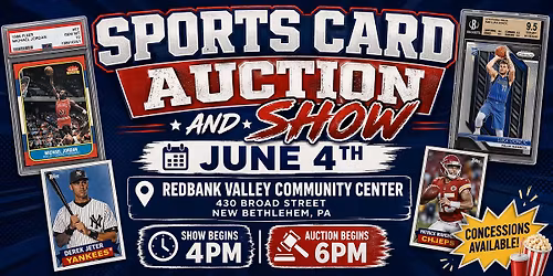 Sports Card Auction and Show