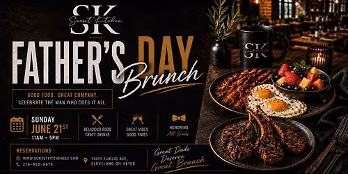 Fathers Day Brunch at Sunset Kitchen