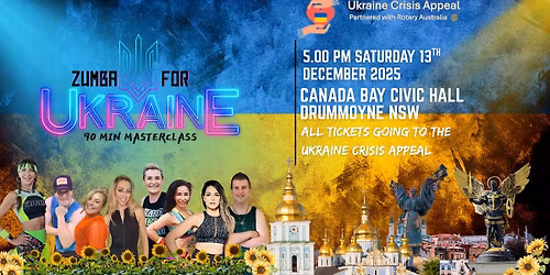 Zumba for Ukraine Masterclass Charity Event