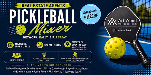 Real Estate Agent Pickleball Mixer - June 2026