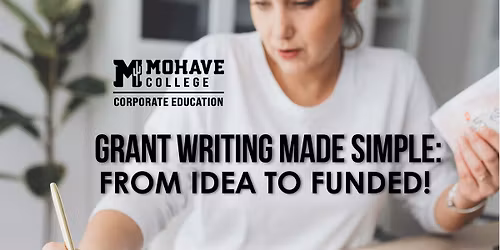 Grant Writing Made Simple: From Idea to Funded - Kingman