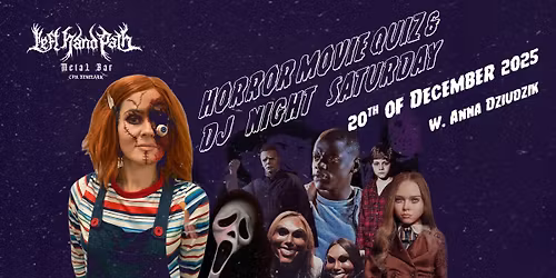 Horror Movie Quiz & DJ Night @Left Hand Path
