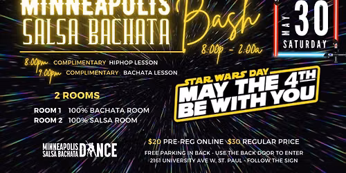 MINNEAPOLIS SALSA BACHATA BASH | STAR WARS