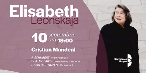 Avanpremiera stagiunii 149: Concert simfonic cu Cristian Mandeal \u0219i Elisabeth Leonskaja