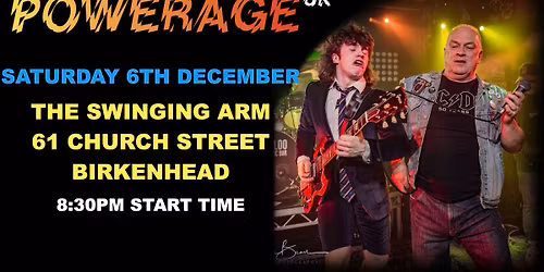 POWERAGE UK LIVE AT THE SWINGING ARM