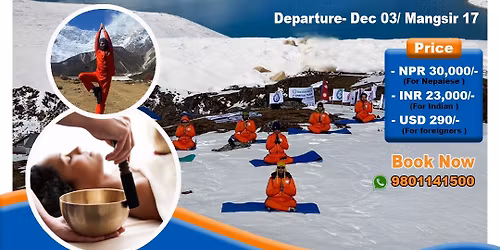 Yoga and Sound Healing at Tilicho