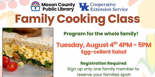 Family Cooking Class: Egg-cellent Salad