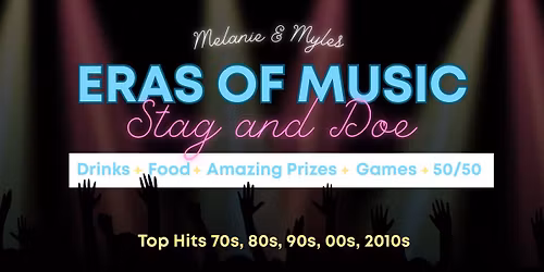 Eras of Music: Melanie and Myles Stag and Doe