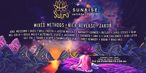 SUTRA SUNRISE @ HOME THE VENUE\/\/ NOV 29