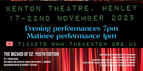 The Wizard Of Oz - StageWorks 25th Anniversary Production \ud83c\udfad