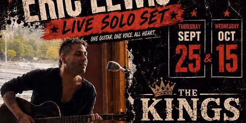 Eric Lewis @ The Kings Inn
