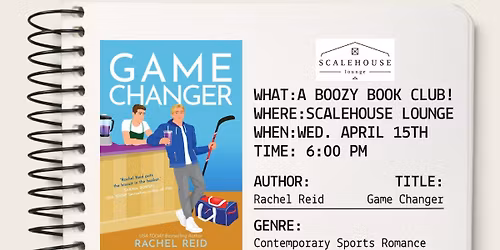 A Boozy Book Club : Game Changer
