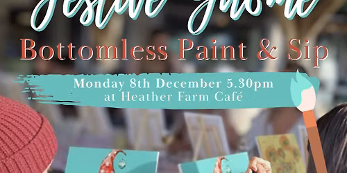 \u2018Festive Gnome\u2019 Bottomless Paint & Sip | Heather Farm Caf\u00e9