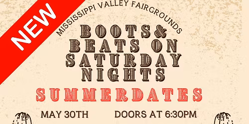 BOOTS AND BEATS ON SATURDAY NIGHTS 