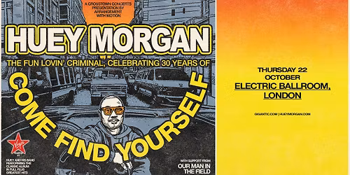 Huey Morgan, The Fun Lovin\u2019 Criminal - London