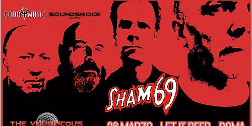 Sham 69 - Tim V in concerto al Let it Beer