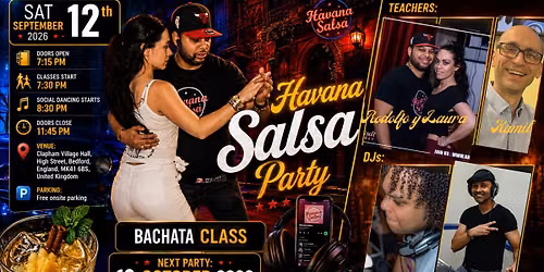 Fiesta Cubana Caliente - \ud83c\udf89 Bedford's Cuban Salsa Party is Here! \ud83d\udc83