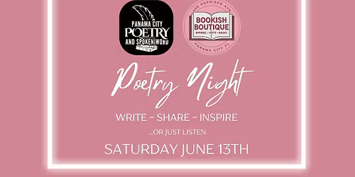 Poetry and Spoken Word at Bookish Boutique (June)