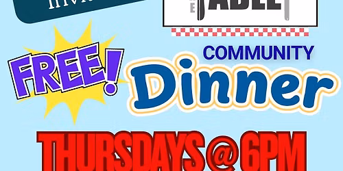 Free Community Dinner 