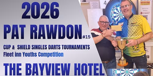 2026 Pat Rawdon Cup and Shield Tournaments