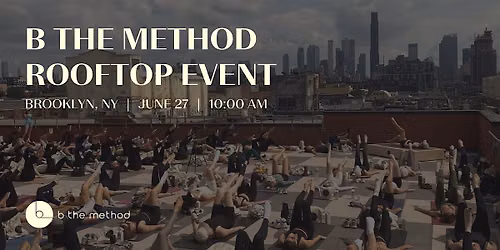B THE METHOD ROOFTOP EVENT