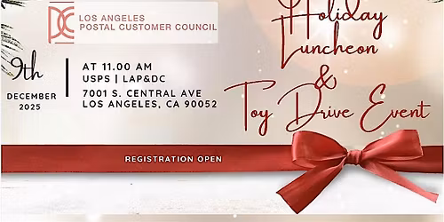 Annual Holiday Luncheon & Toy Drive Event