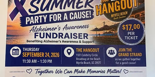 End of the Summer Party for a Cause\ud83d\udc9c